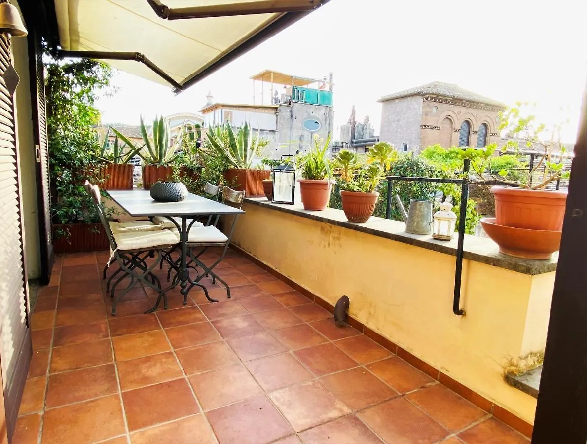 Roof Under The Skyfall Rome Apartment